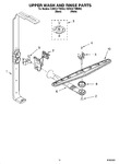 Diagram for 10 - Upper Wash And Rinse Parts