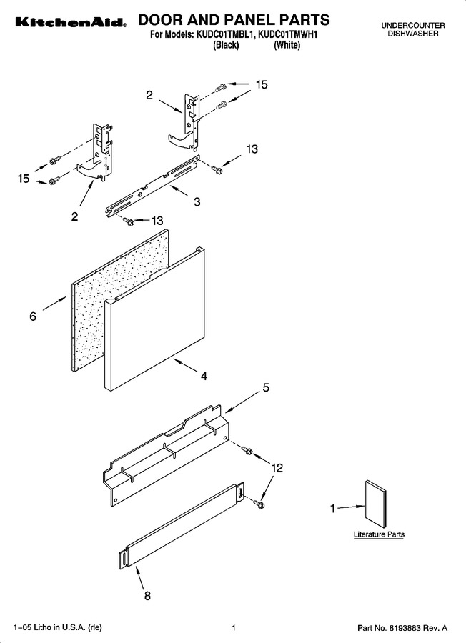 Diagram for KUDC01TMWH1