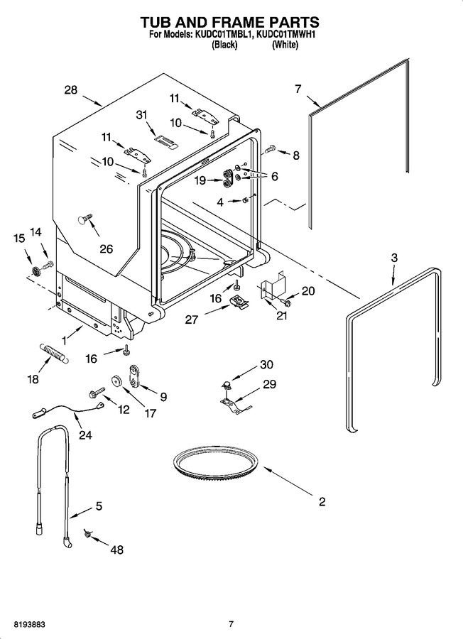 Diagram for KUDC01TMWH1