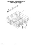 Diagram for 09 - Upper Rack And Track Parts