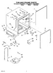 Diagram for 07 - Tub And Frame Parts