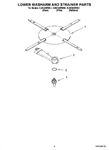 Diagram for 04 - Lower Washarm And Strainer Parts