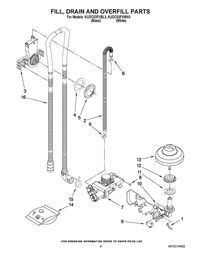 Diagram for KUDC03FVWH3