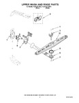 Diagram for 07 - Upper Wash And Rinse Parts