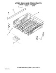 Diagram for 09 - Upper Rack And Track Parts