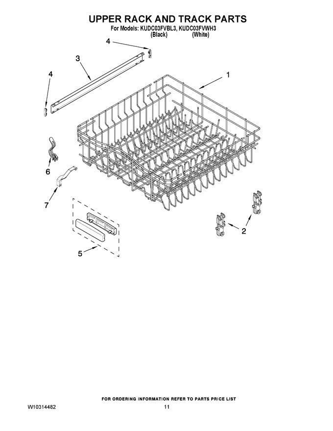 Diagram for KUDC03FVWH3