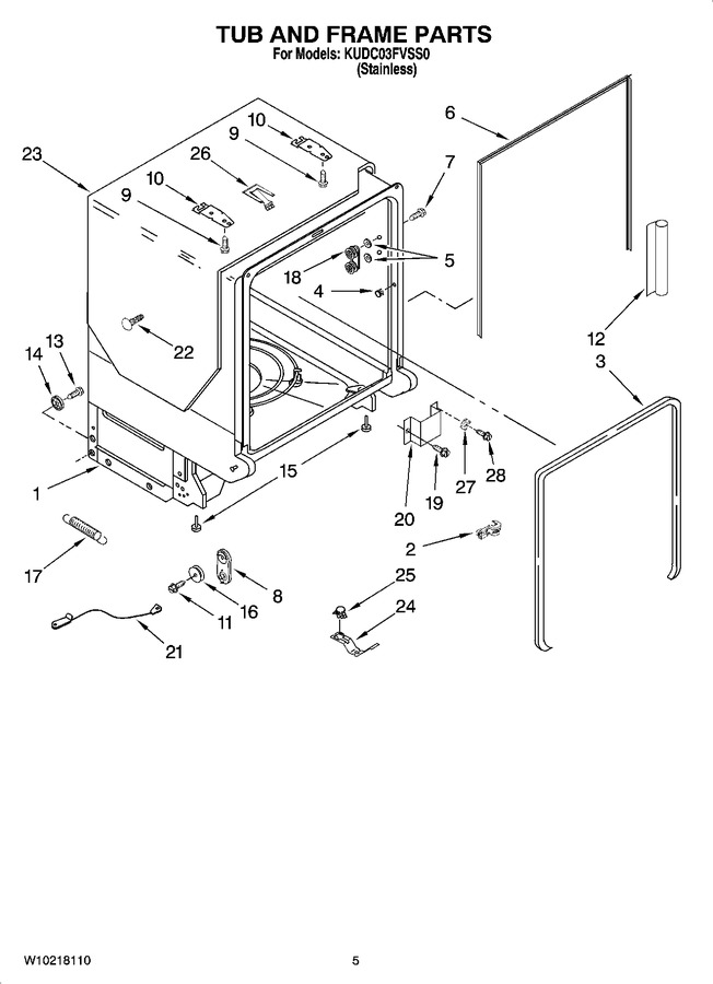 Diagram for KUDC03FVSS0
