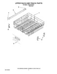 Diagram for 09 - Upper Rack And Track Parts
