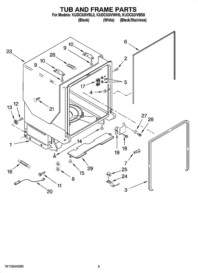 Diagram for KUDC03IVBS0