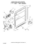 Diagram for 03 - Door And Latch Parts