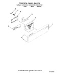 Diagram for 02 - Control Panel Parts