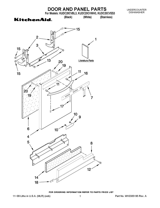 Diagram for KUDC20CVBL3