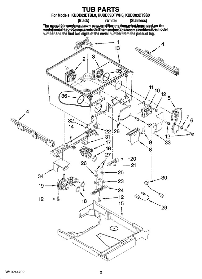 Diagram for KUDD03DTBL0