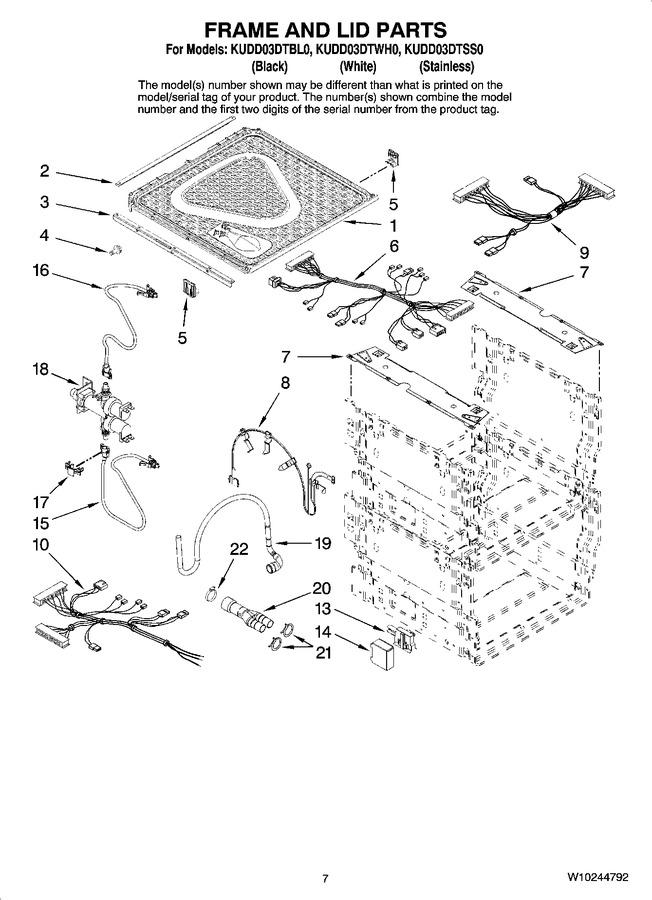 Diagram for KUDD03DTSS0