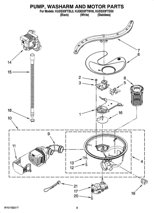 Diagram for KUDE03FTWH0
