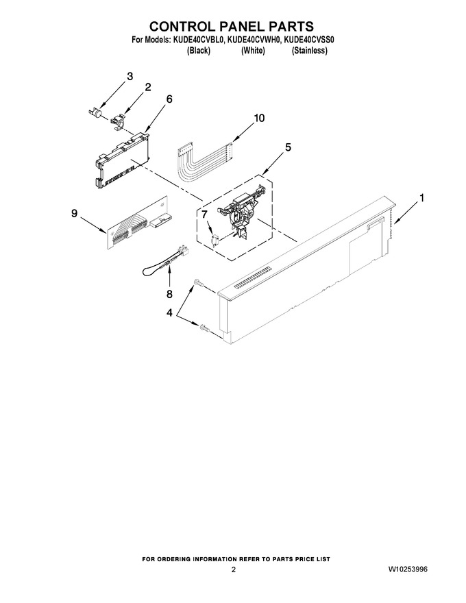 Diagram for KUDE40CVWH0