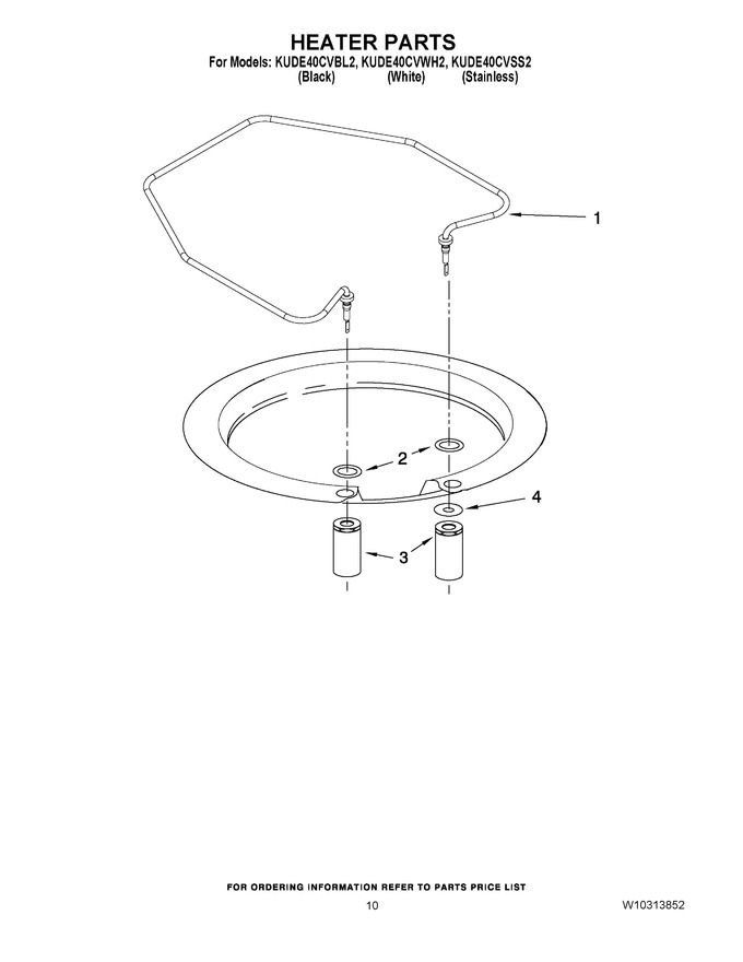 Diagram for KUDE40CVWH2