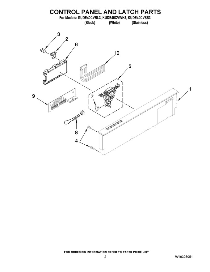 Diagram for KUDE40CVWH3