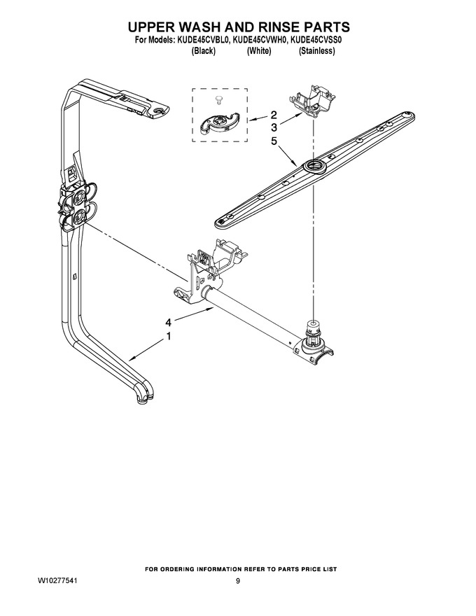 Diagram for KUDE45CVWH0