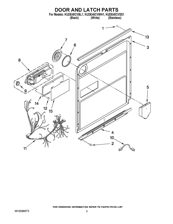 Diagram for KUDE45CVWH1