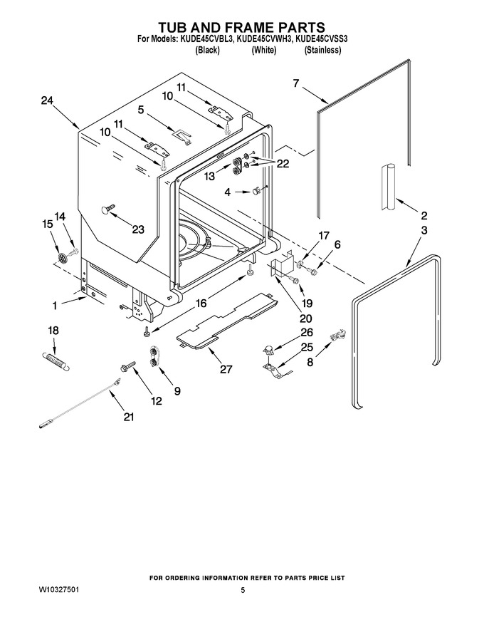 Diagram for KUDE45CVBL3