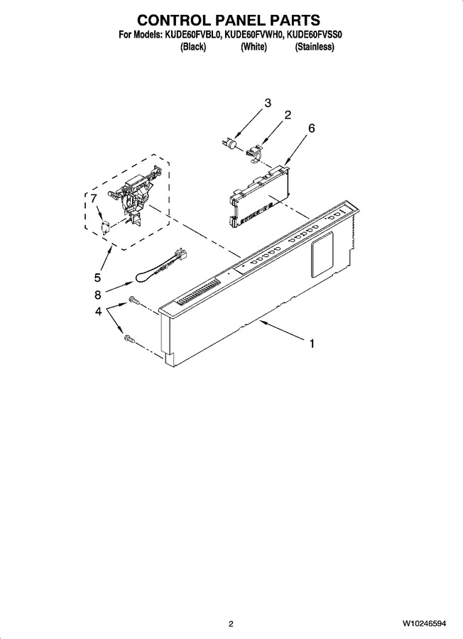 Diagram for KUDE60FVWH0