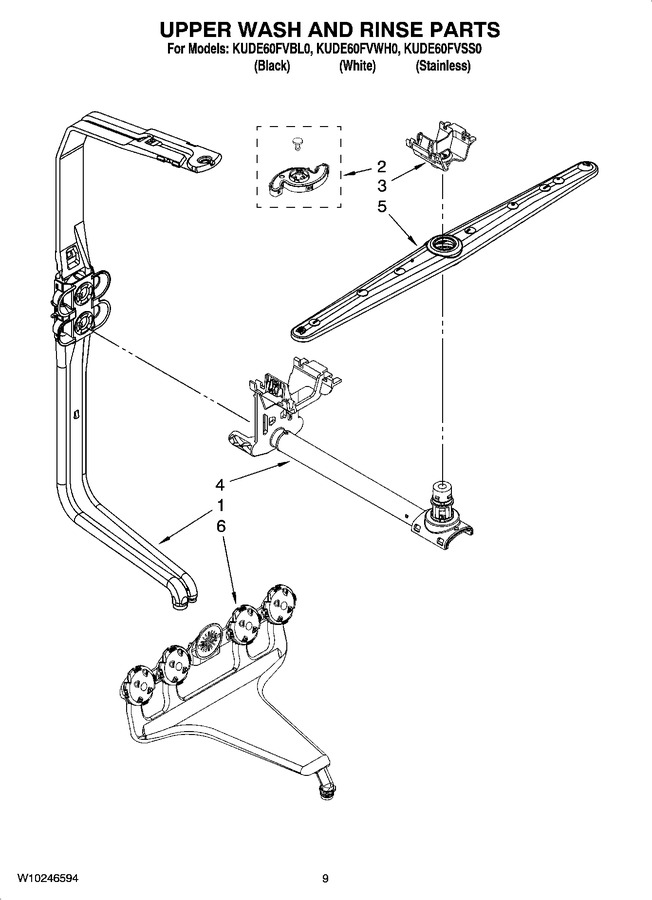 Diagram for KUDE60FVWH0