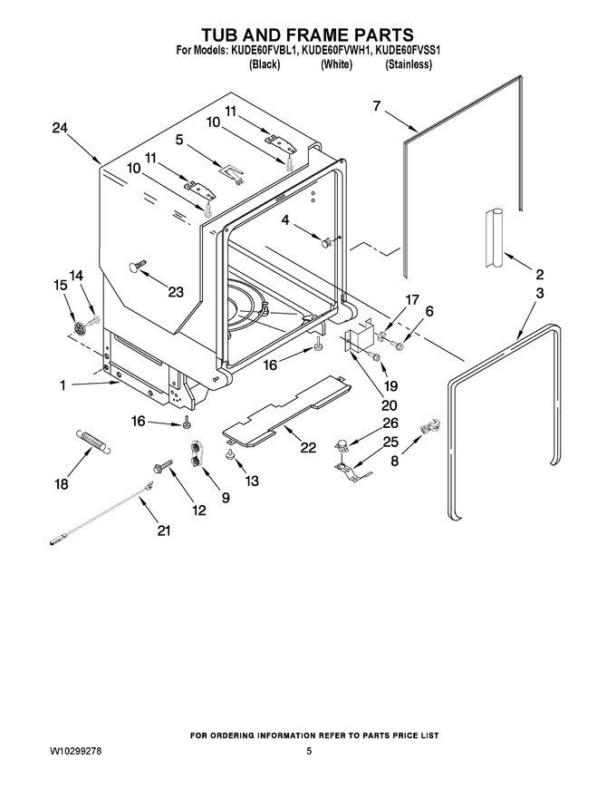 Diagram for KUDE60FVSS1