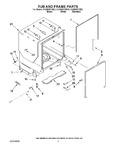Diagram for 05 - Tub And Frame Parts
