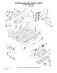 Diagram for 09 - Upper Rack And Track Parts