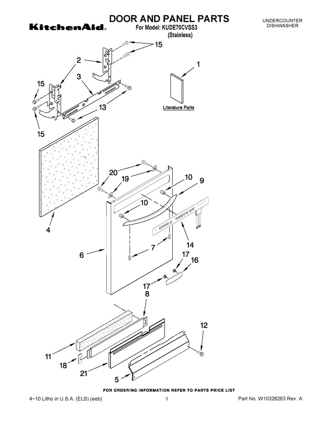 Diagram for KUDE70CVSS3