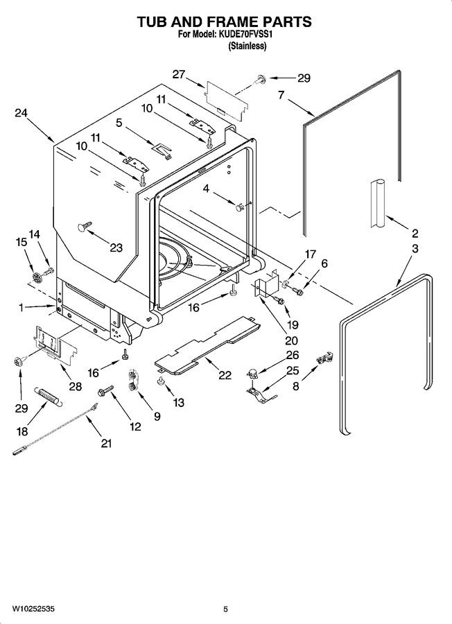 Diagram for KUDE70FVSS1