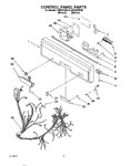Diagram for 03 - Control Panel, Lit/optional