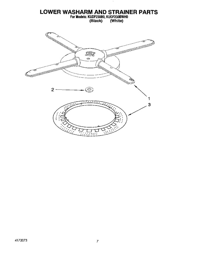 Diagram for KUDF230BWH0