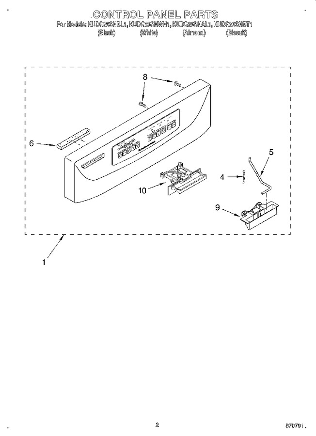Diagram for KUDG25SHWH1