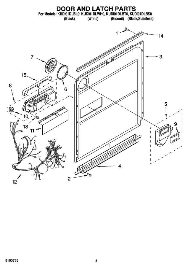 Diagram for KUDI01DLWH0