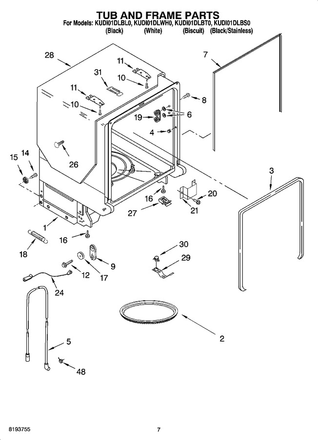 Diagram for KUDI01DLWH0