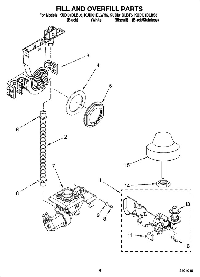 Diagram for KUDI01DLWH6