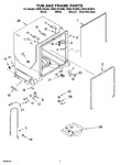 Diagram for 07 - Tub And Frame Parts