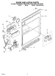 Diagram for 03 - Door And Latch