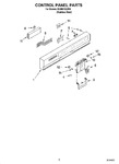 Diagram for 02 - Control Panel Parts