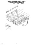 Diagram for 09 - Upper Rack And Track Parts