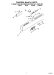 Diagram for 02 - Control Panel Parts