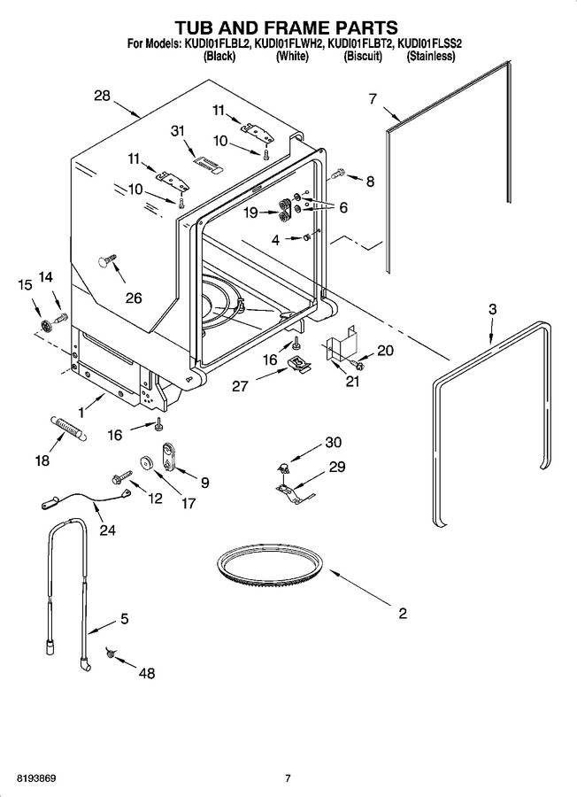 Diagram for KUDI01FLBL2