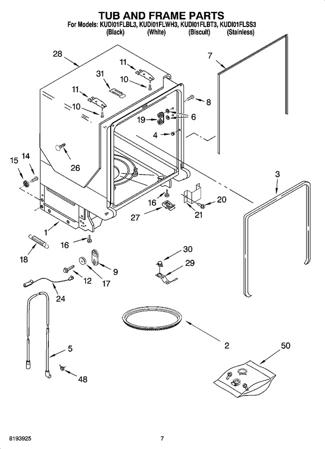 Diagram for KUDI01FLBT3