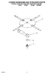 Diagram for 04 - Lower Washarm And Strainer Parts
