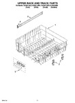 Diagram for 09 - Upper Rack And Track Parts