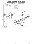 Diagram for 10 - Upper Wash And Rinse Parts