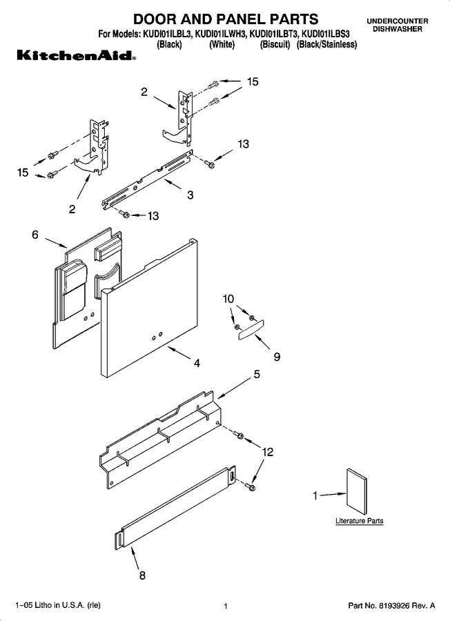 Diagram for KUDI01ILBL3