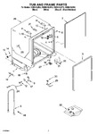 Diagram for 07 - Tub And Frame Parts